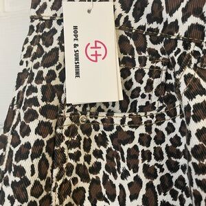 Hope & Sunshine Leopard Print Pants